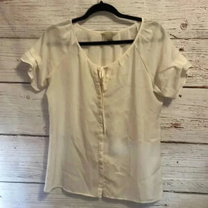 Banana Republic Sheer Blouse